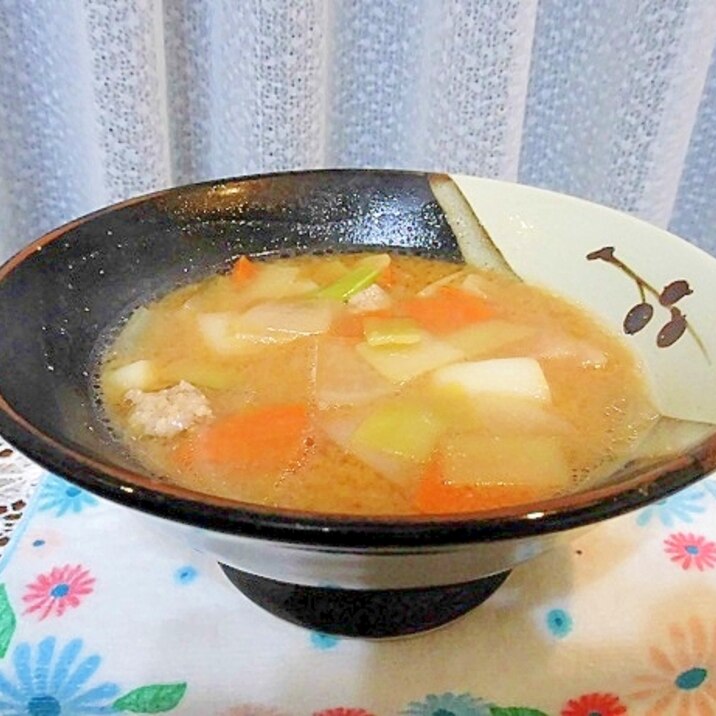 具だくさん味噌汁